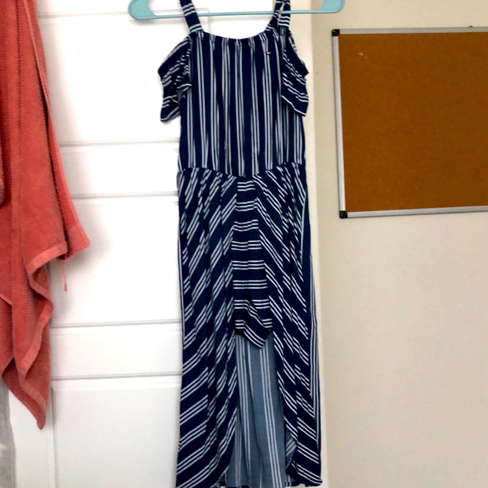 Hillfiger striped navy blue dress